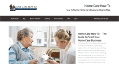 Desktop Screenshot of homecarehowto.com